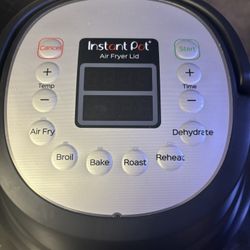 6 Quart Instant Pot Air Fryer Lid