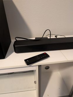 LG Soundbar with Subwoofer and Remote