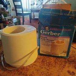 Gerber Glass n Plastic Bottle Warmer $15 o.b.o.