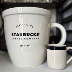 Giant Starbucks Coffee Mug 138oz