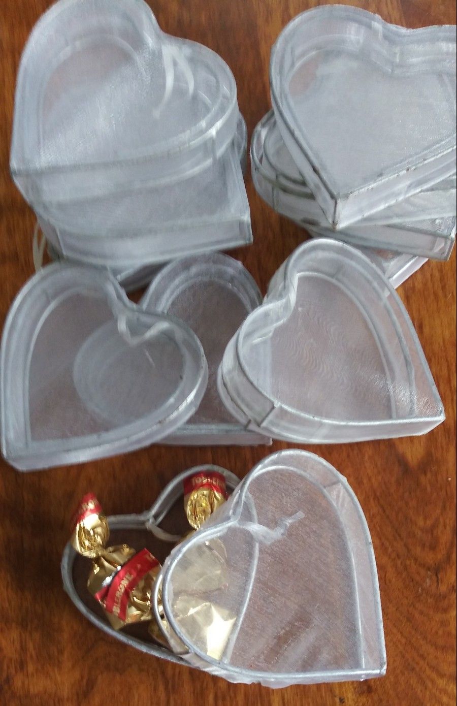 15 Heart Souvenir or Gift Containers