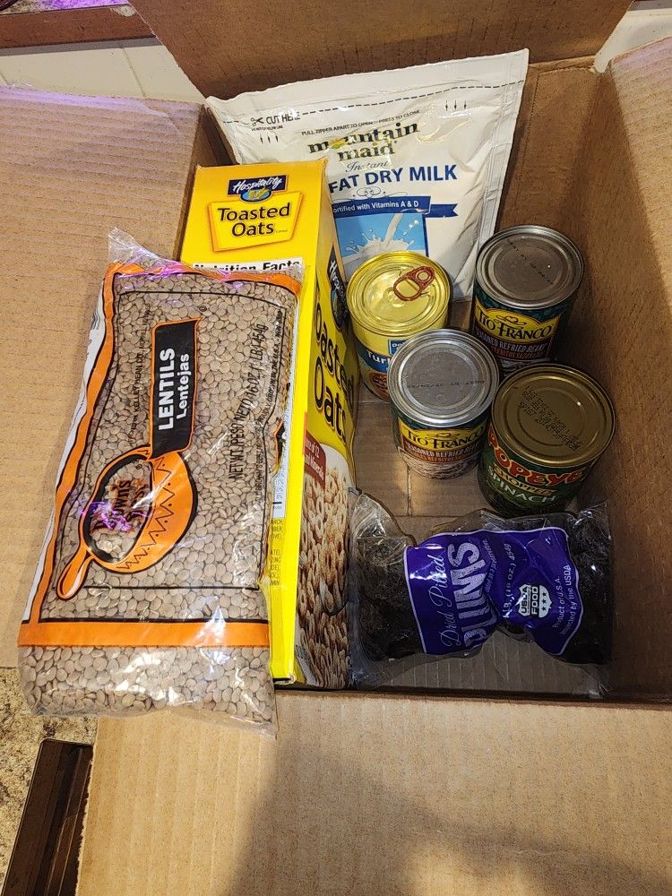 Non Perishable Free Food Items