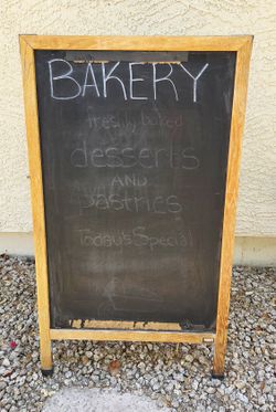 Wood A Frame Sign Board