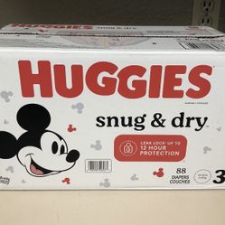 Huggies Snug & Dry Diapers Size 3 (16-28 lbs)