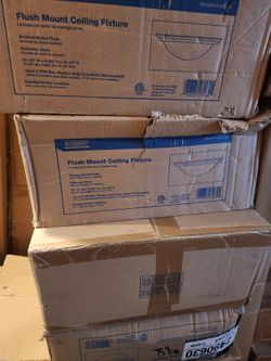 7 flush Mount Celling Light $100 or $20 each