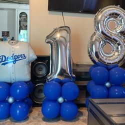 Dodgers 18 Balloons 