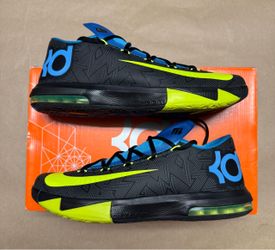 Nike KD 6 Away 2 Kevin Durant men’s size 12 Basketball shoes Rare NDS!