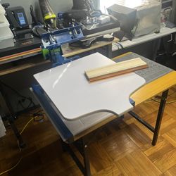 Single Color Silk Screen With Working Table