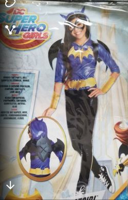 Super Hero Batgirl Halloween Costume