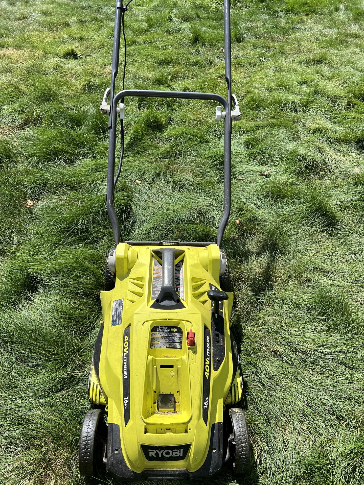 Ryobi 40v 16” batter Lawnmower - Tool Only