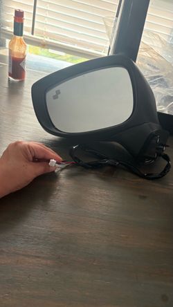 New driver side mirror fit Driver Side Mirror for 2017-2025 Mazda CX-5 Heated Blind Spot Monitoring Power Fold Turn Signal Lamp White