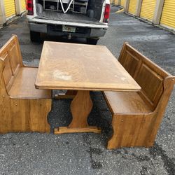 Nice, Solid Wood Table Set