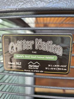 Critter Nation Deluxe Cage