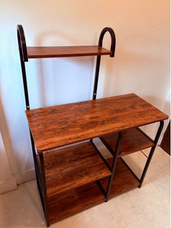 Mr. Ironstone 4-tier Baker’s Rack Microwave Kitchen Stand