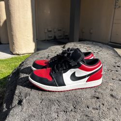 Jordan 1 Low Bred Toe