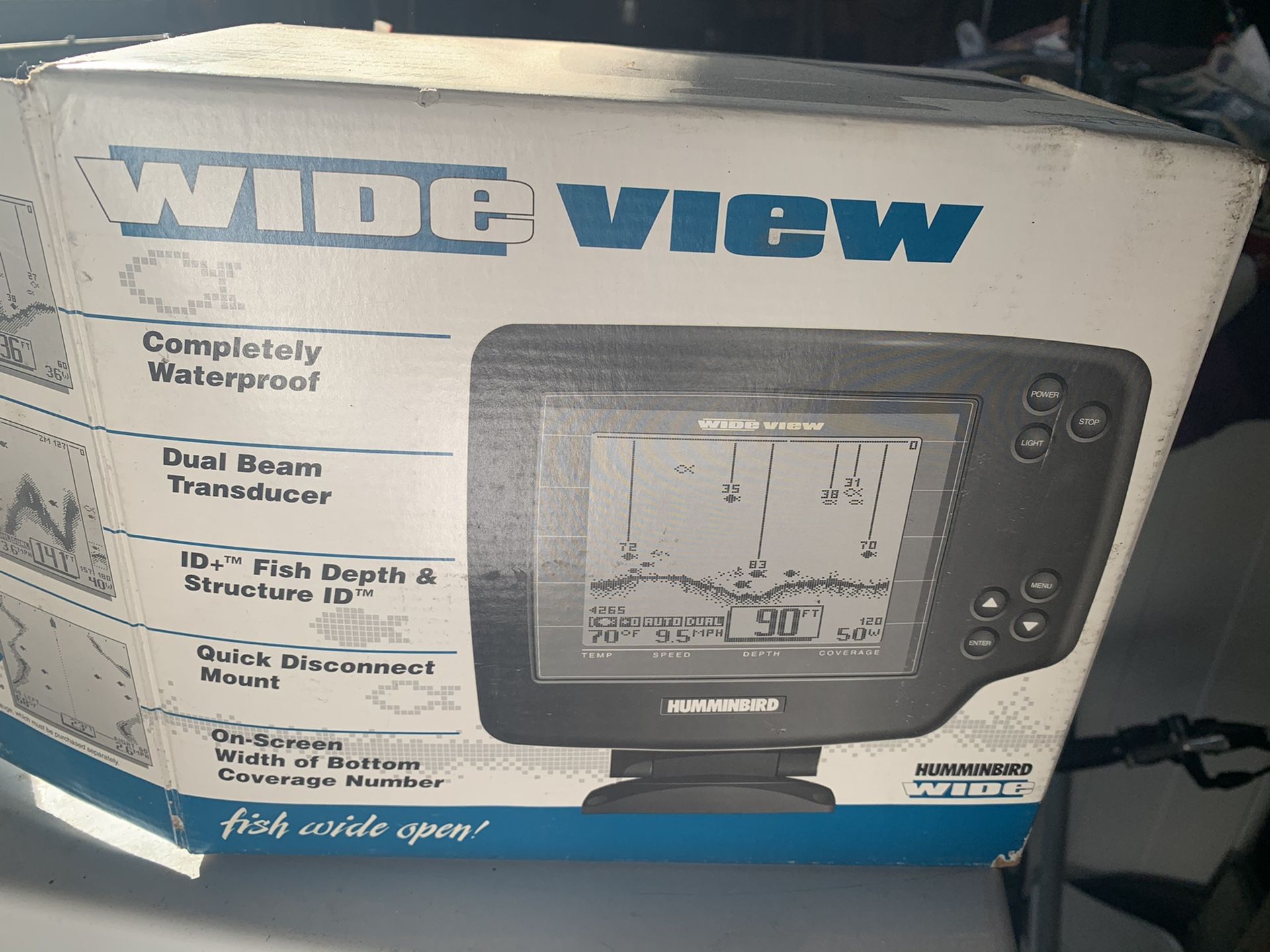 Humminbird Wide Eye Fish and Depth Finder