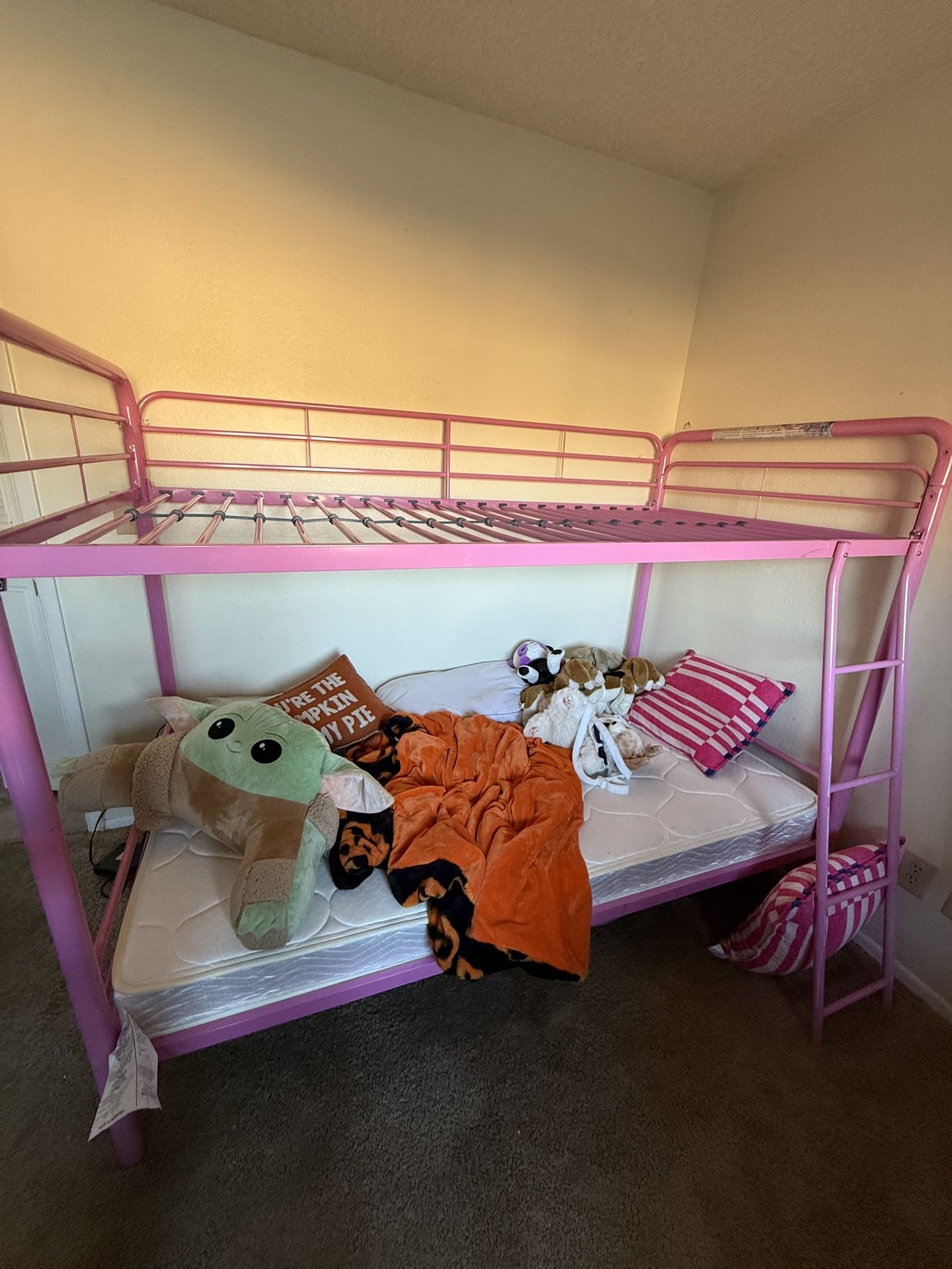 Pink Bunk Bed