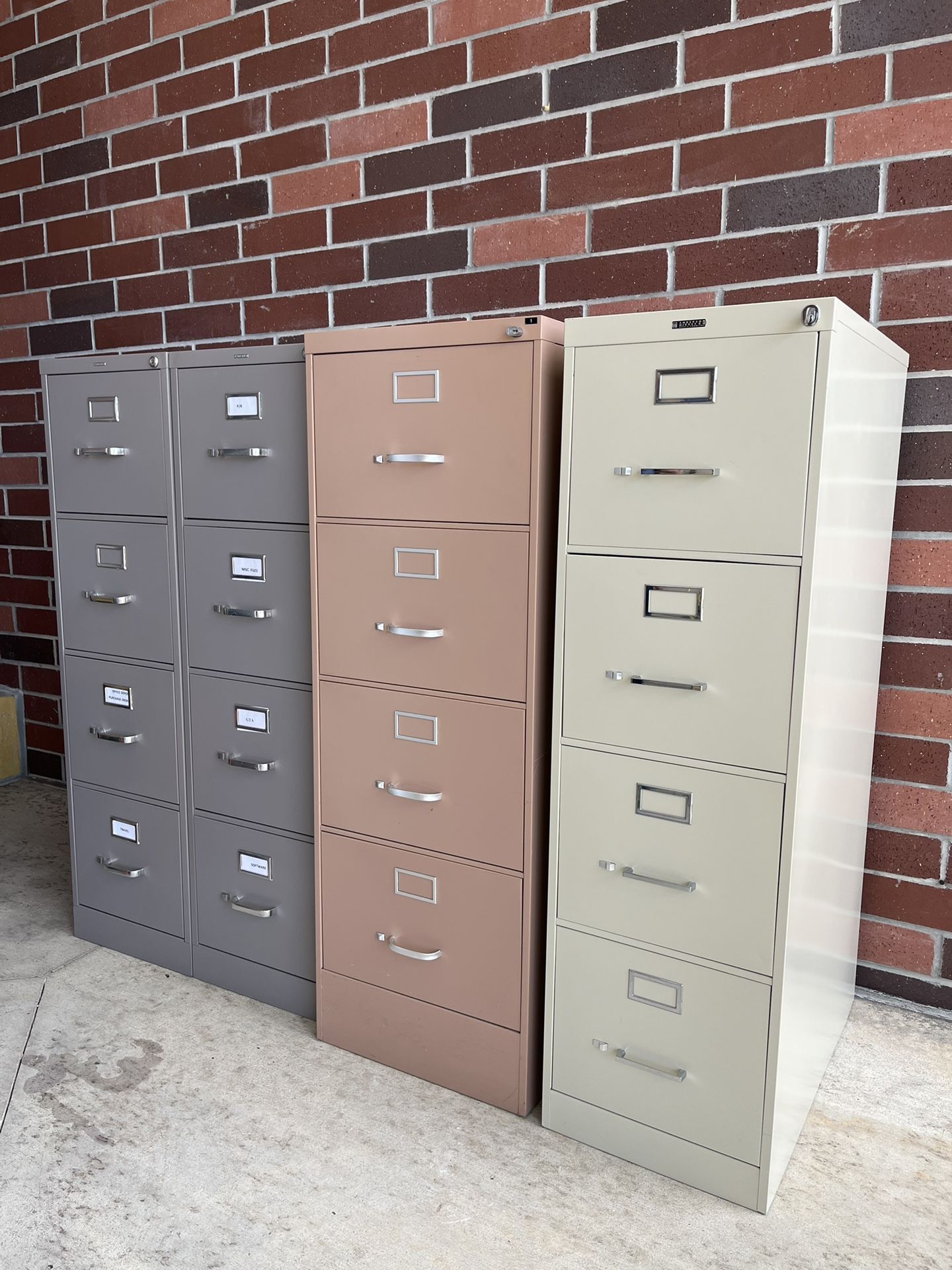 File Cabinet, 4 Drawer
