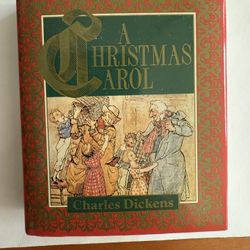 Vintage Miniature HC Book: A Christmas Carol, By Charles Dickens, Like New 