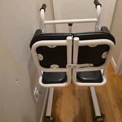 Patient Shower Chair Plus Commode 