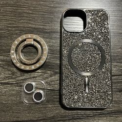 iPhone 13 Magnetic Phone Case With Ring Holder