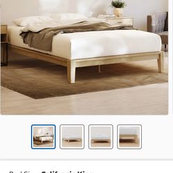 RESIDENT Cal king bamboo platform