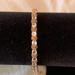 Marropino Morganite Champagne Diamond Bracelet