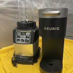 Coffee Machine And Ninja Blender