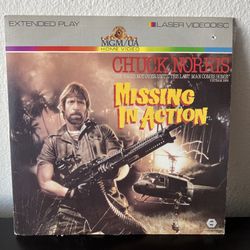 Chuck Norris, Missing in Action, Laserdisc (1984)