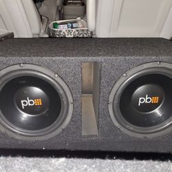 Powerbass 12s Like New Setup