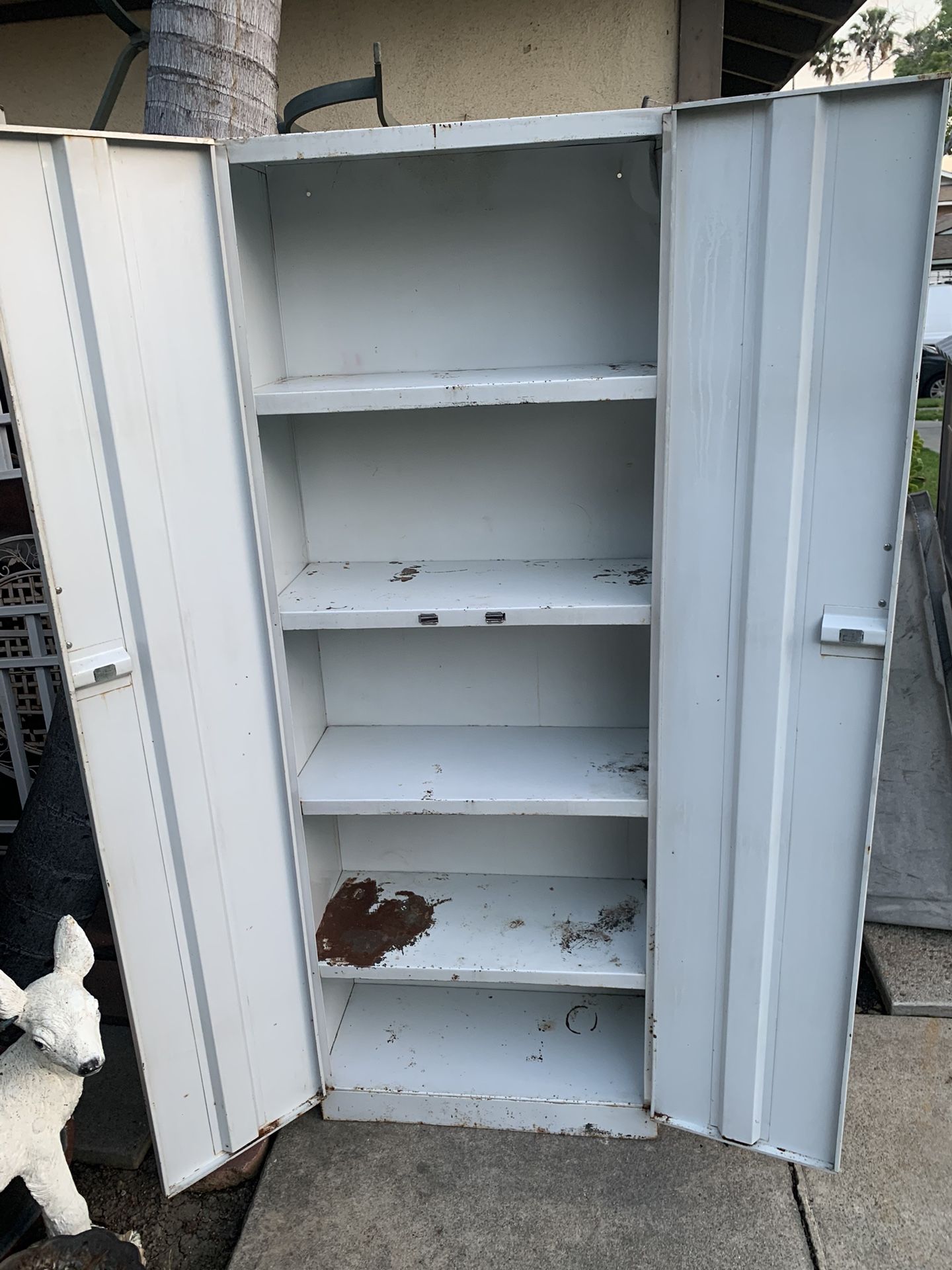 Metal Cabinet. Kitchen Pantry/Garage