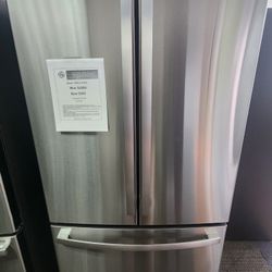 21.9 cu.ft Counter Depth French Door Refrigerator w/Internal Dispenser in Fingerprint Resistant Stainless ENERGY STAR