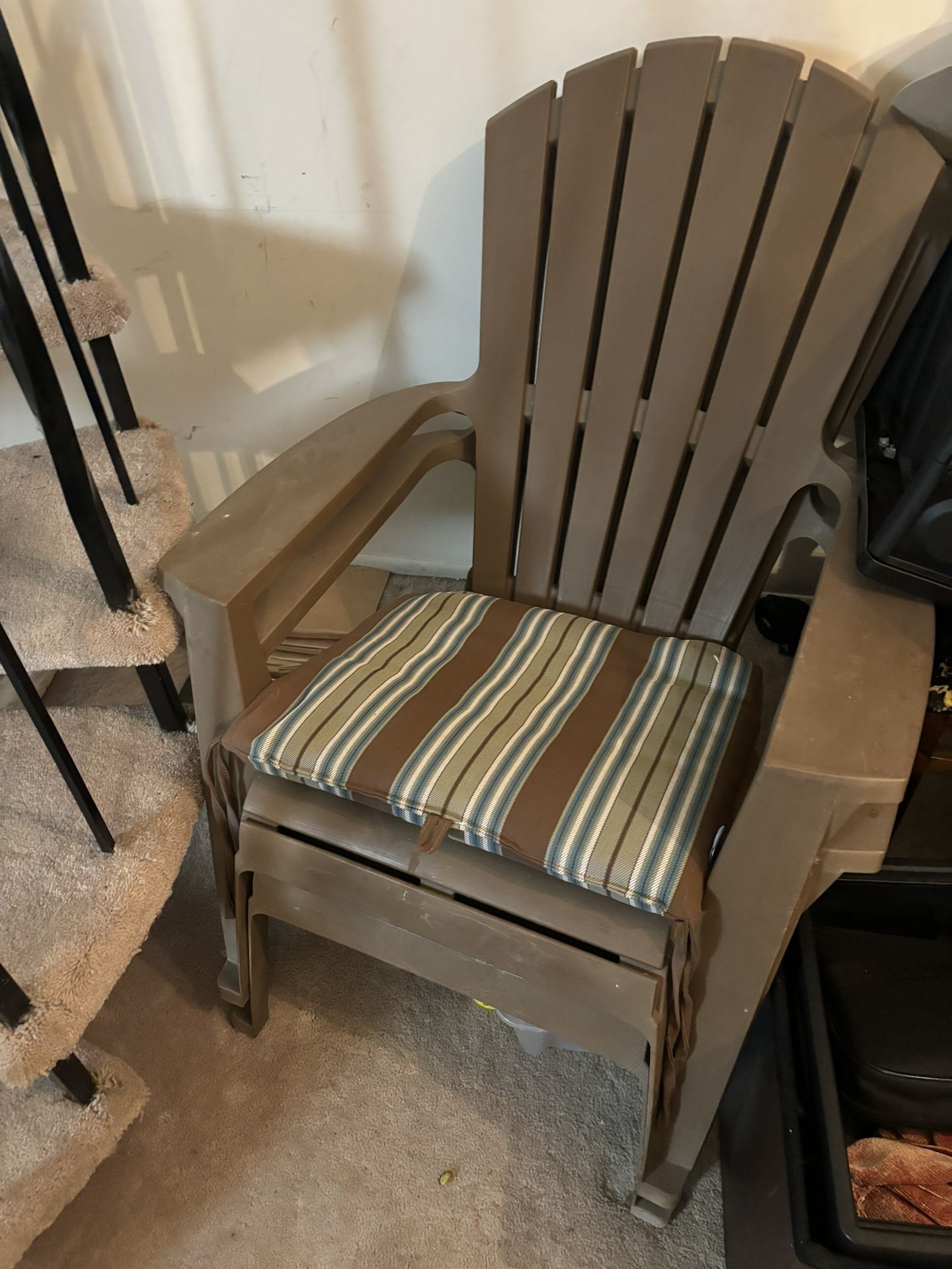 Pair of Adirondack Lounge Chairs 