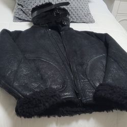 MEN BURBERRY  AVIATOR JACKET 