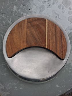 Nambe Eclipse #729 Board Tray Designer