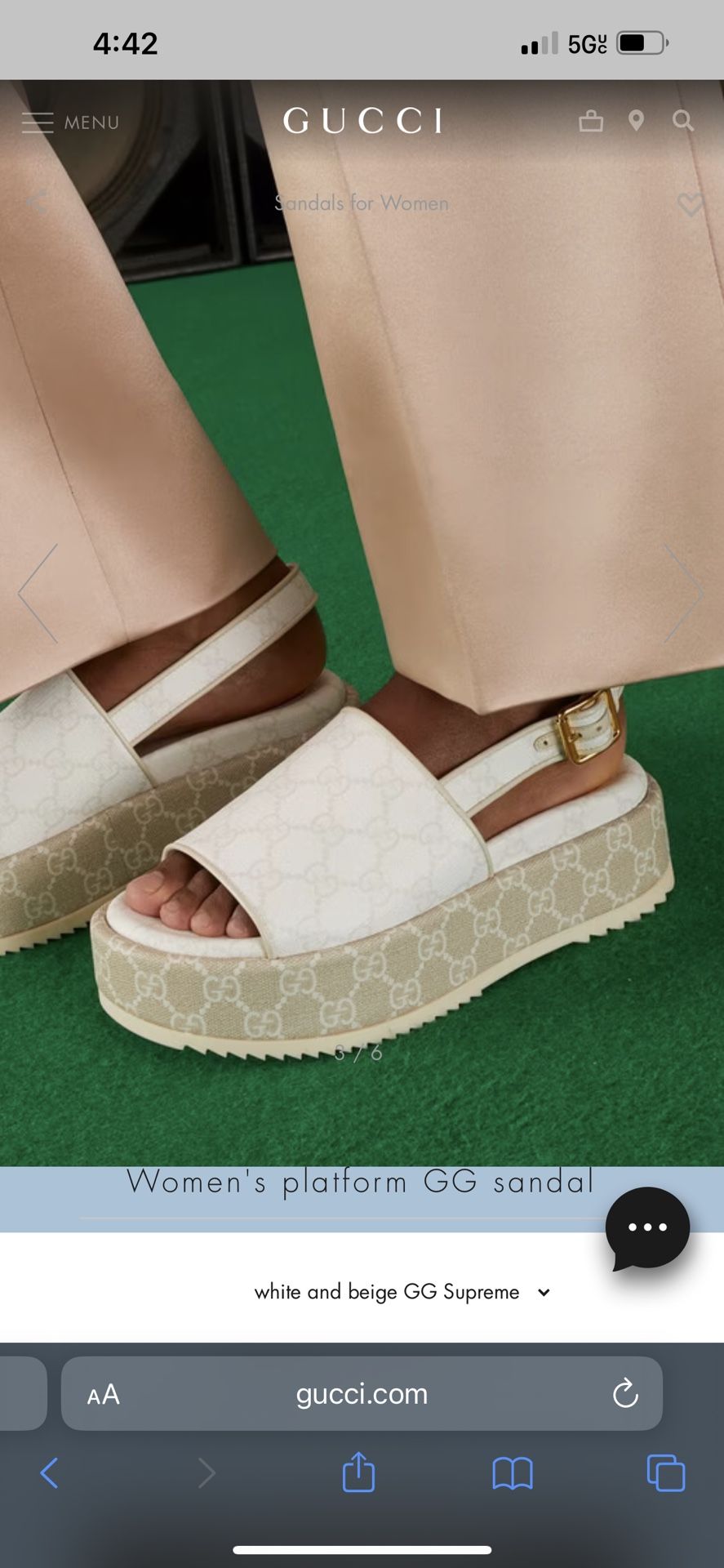 Gucci Sandals 