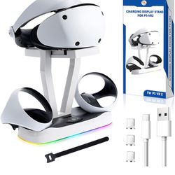 Charging Station for PS5 VR2 with RGB Light
