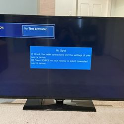 Samsung 50” TV 1080p/120Hz (model UN50EH6000FXZA)