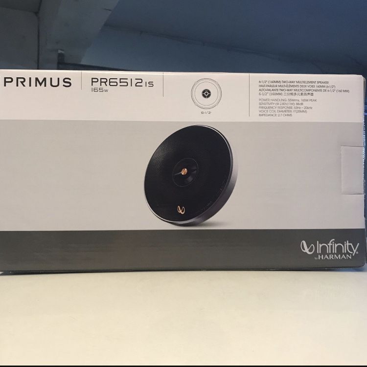Infinity Primus 6.5 Speakers Brand New