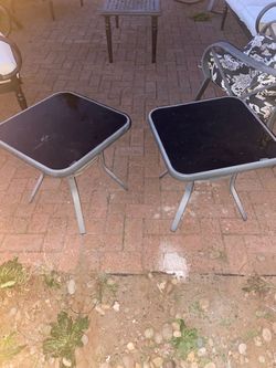 FREE outdoor side tables in good condition