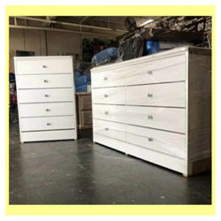 Dresser set/ Eight and five drawers dresser