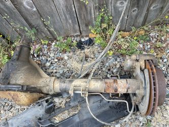 2000 Chevy Silverado rear differential gear ratio