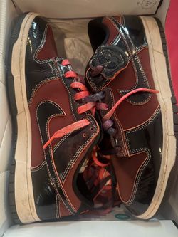 Size 12 Nike Dunk Low SE "Red Panda" sneakers