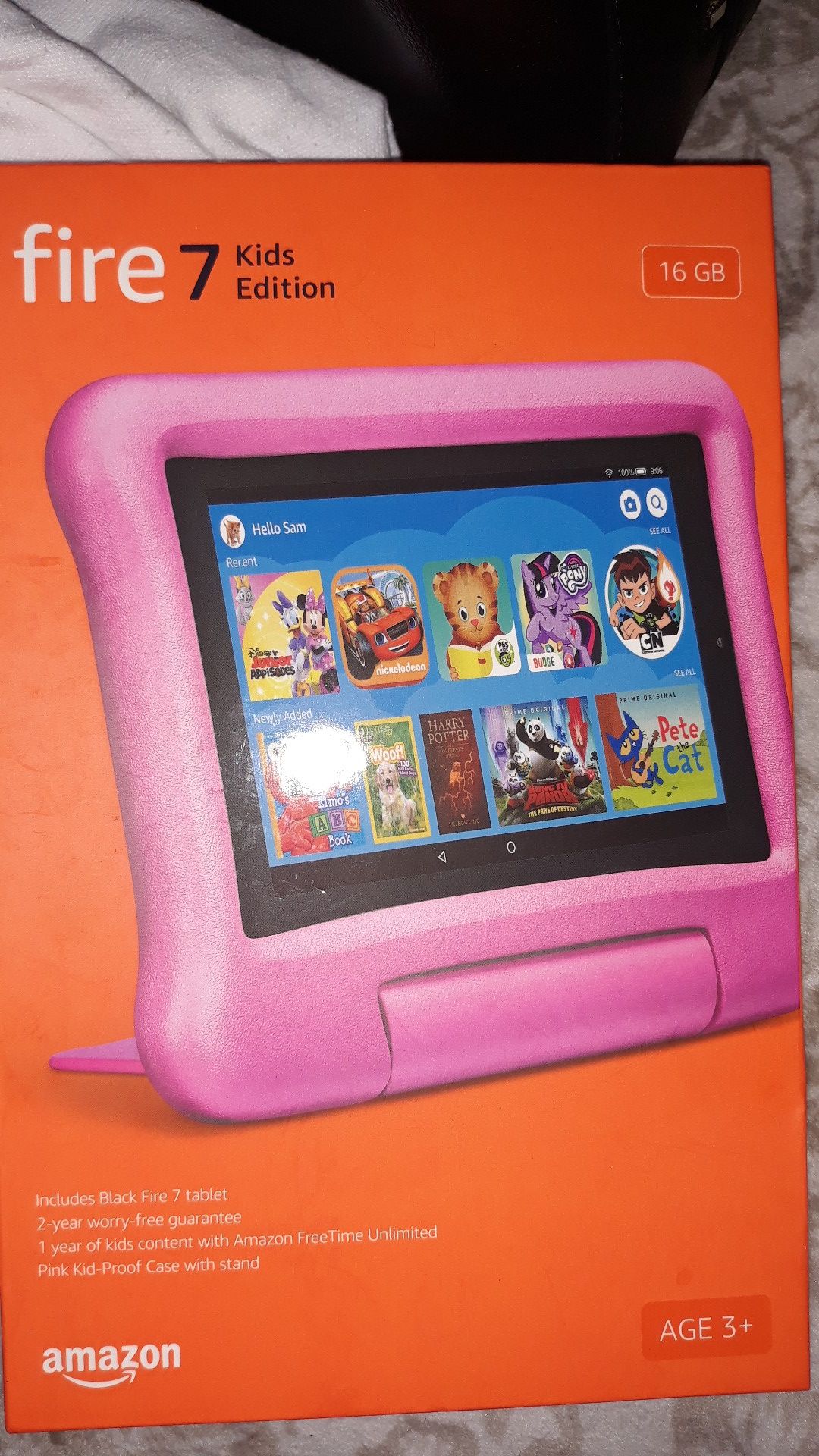 Pink Kindle Fire for Kids