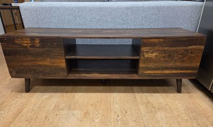 Tv, entertainment stand with doors