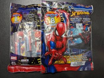 Spider-Man mini play packs coloring book birthday party favor