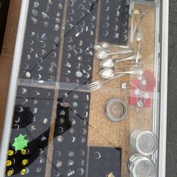 Sterling Silver And gold Jewelry, Tustin Flea Market, Hurry.