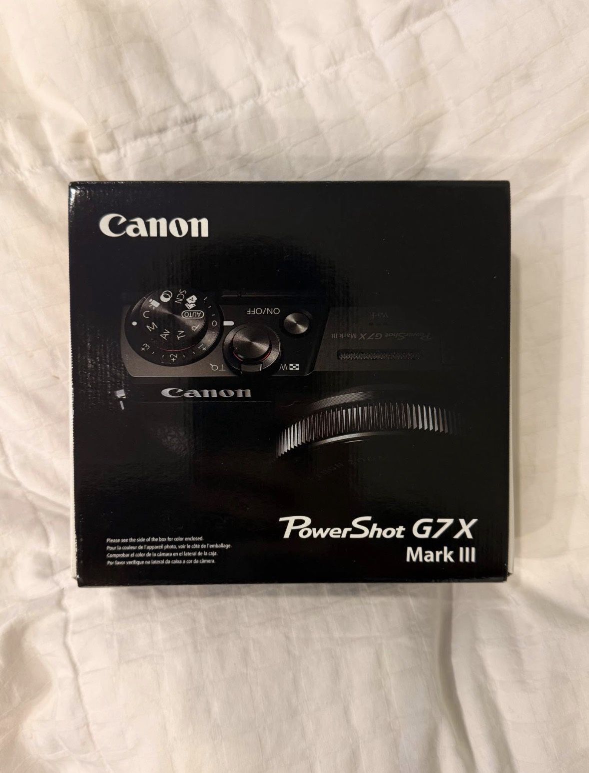 Canon Powershot G7x Mark III