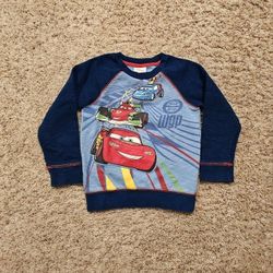 Disney Cars Sweatshirt Kids Size 4