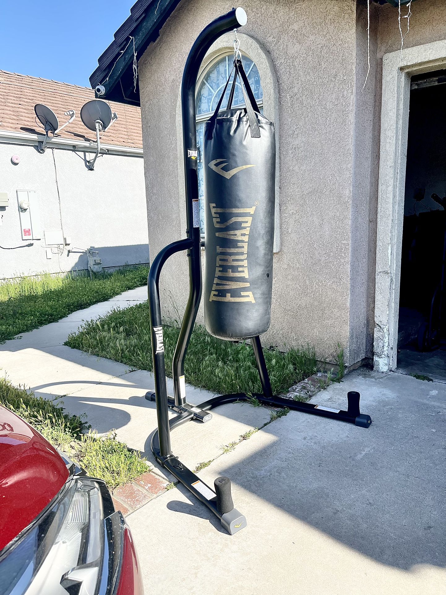 Everlast Stand And Punching Bag